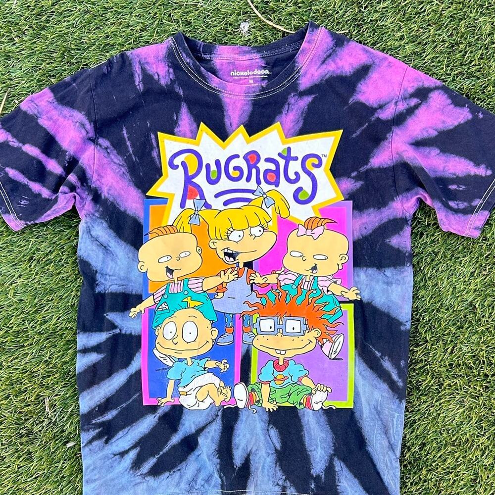 Nickelodeon rugrats tie dye tee